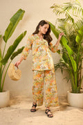 Summer Outfit — Yellow Floral